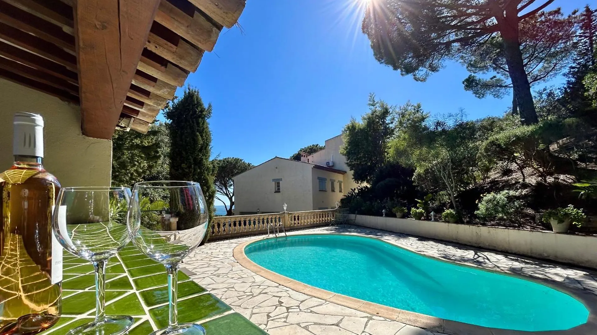 Seaview Villa Petit Prince, Pool, Air Conditioning Sainte-Maxime