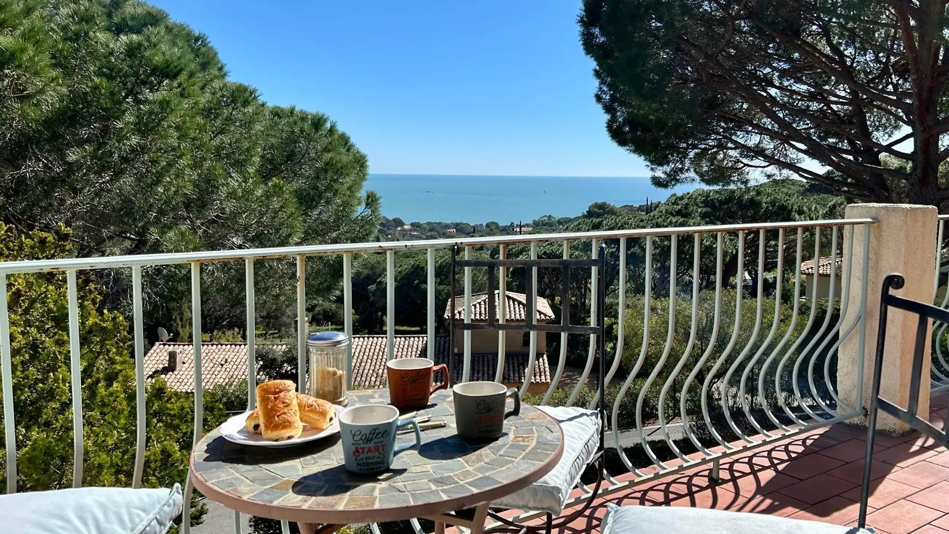 Seaview Villa Petit Prince, Pool, Air Conditioning Sainte-Maxime
